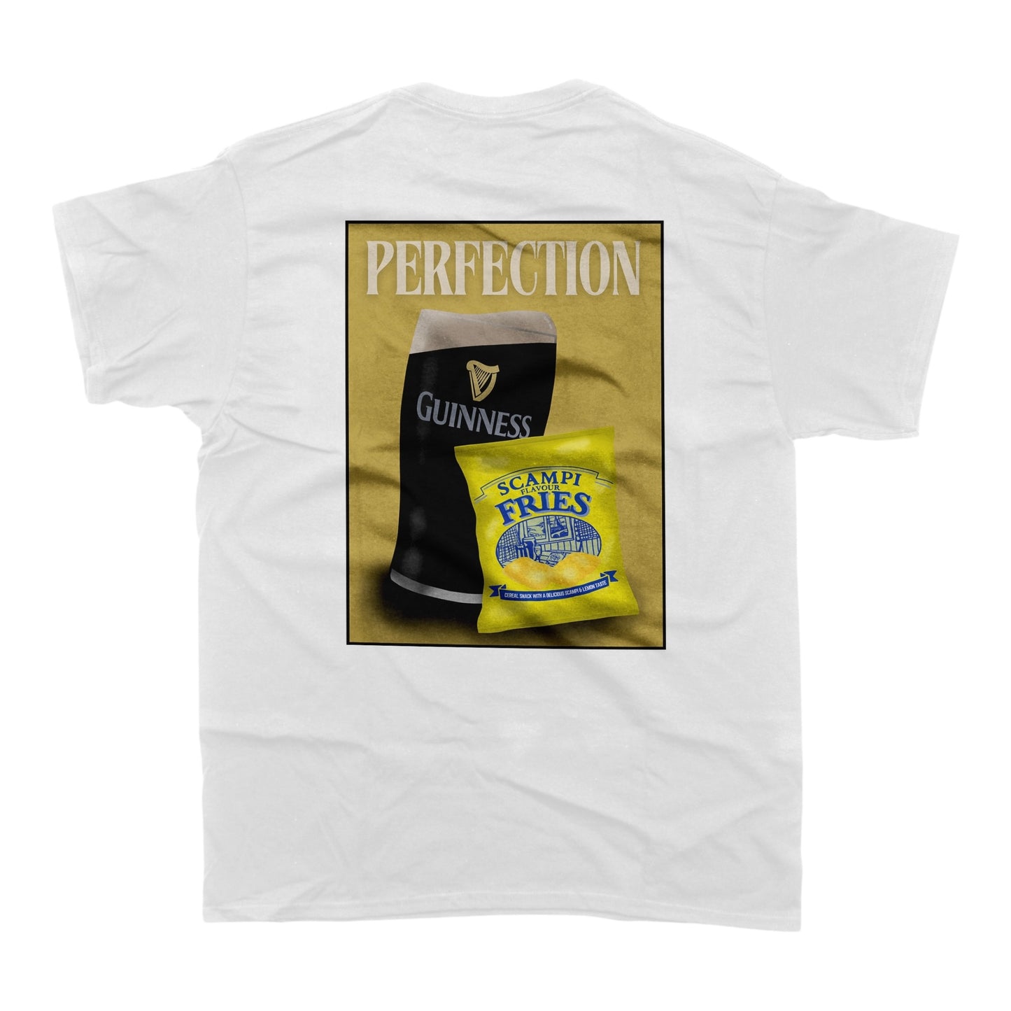 Perfection! - Scampi Fries and Guinness