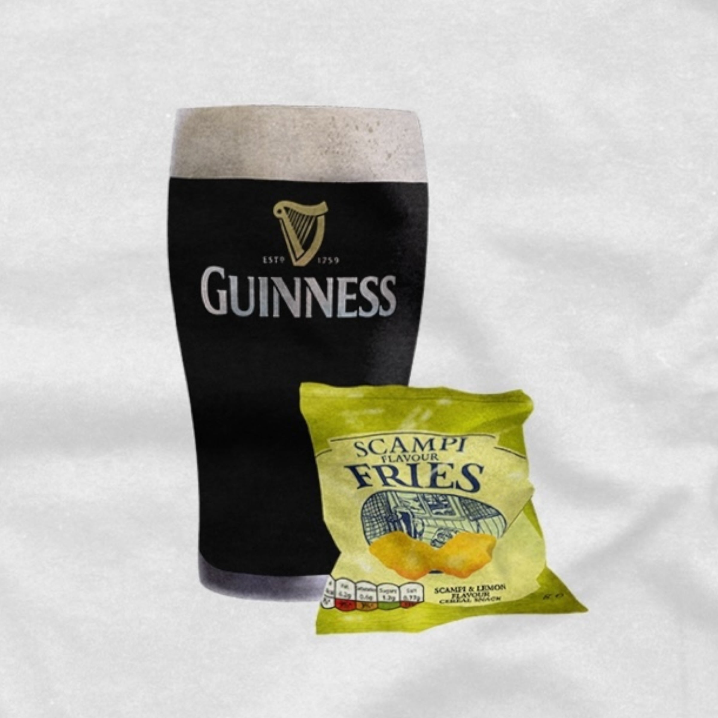 Scampi Guinness