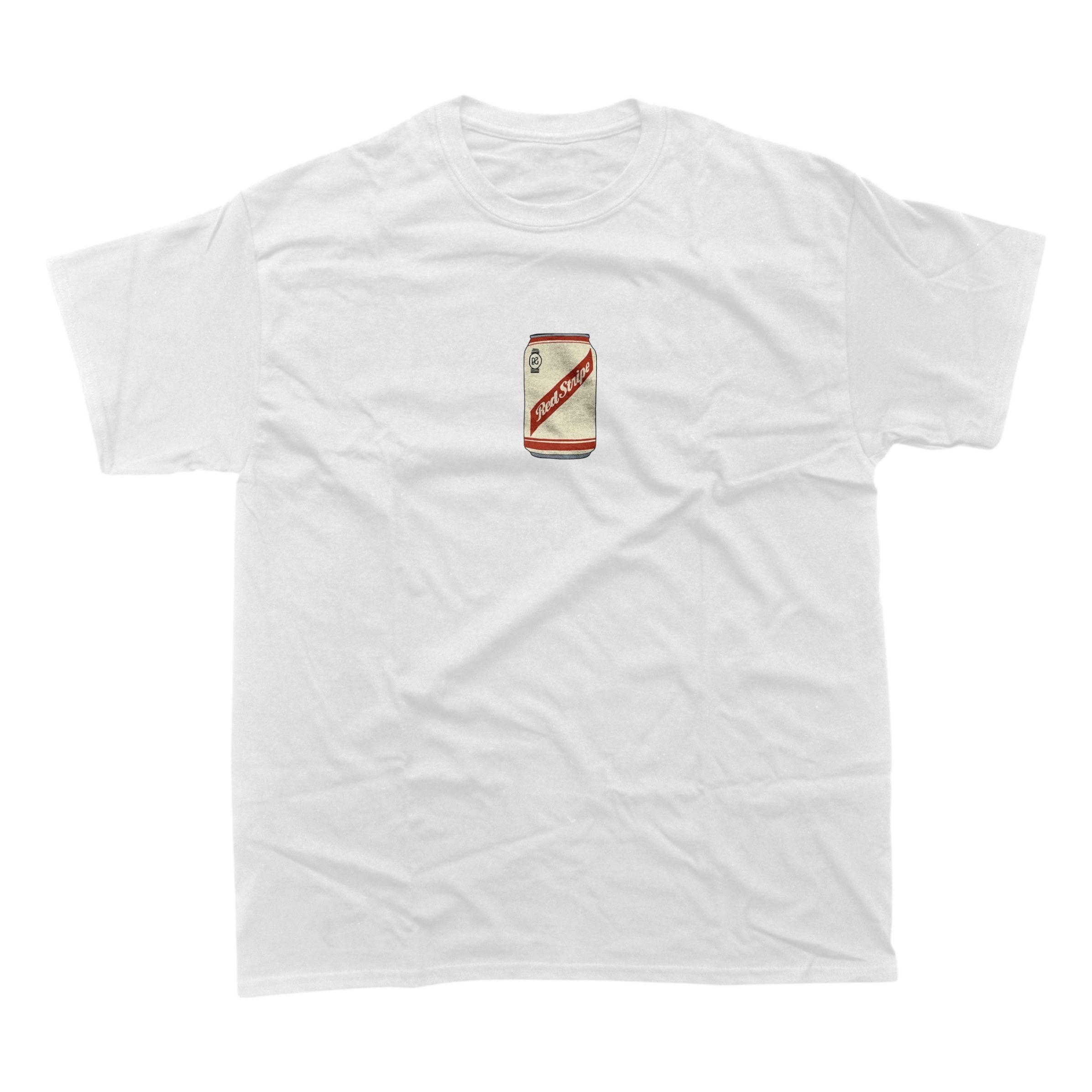 Red Stripe Zebra - Front & Back