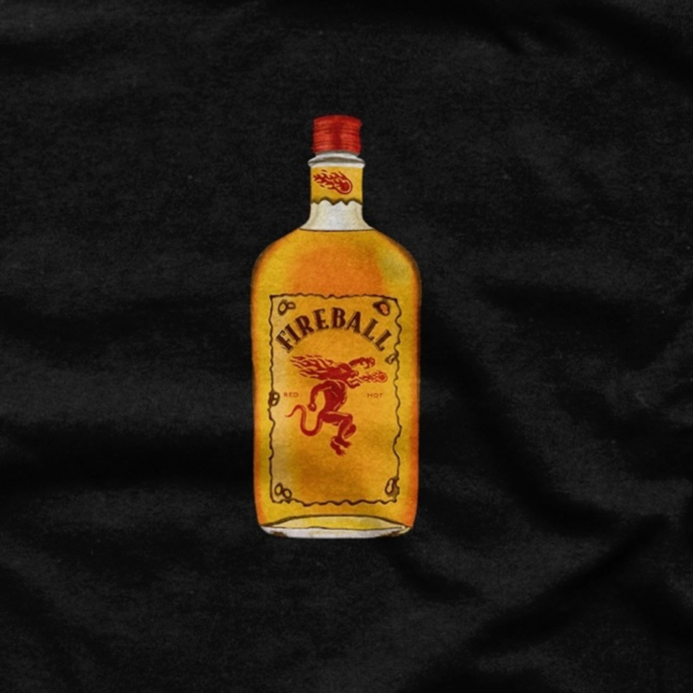Fireball bottle